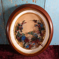 Lot 109 - Large Victorian Beaded Flower Shadow Box