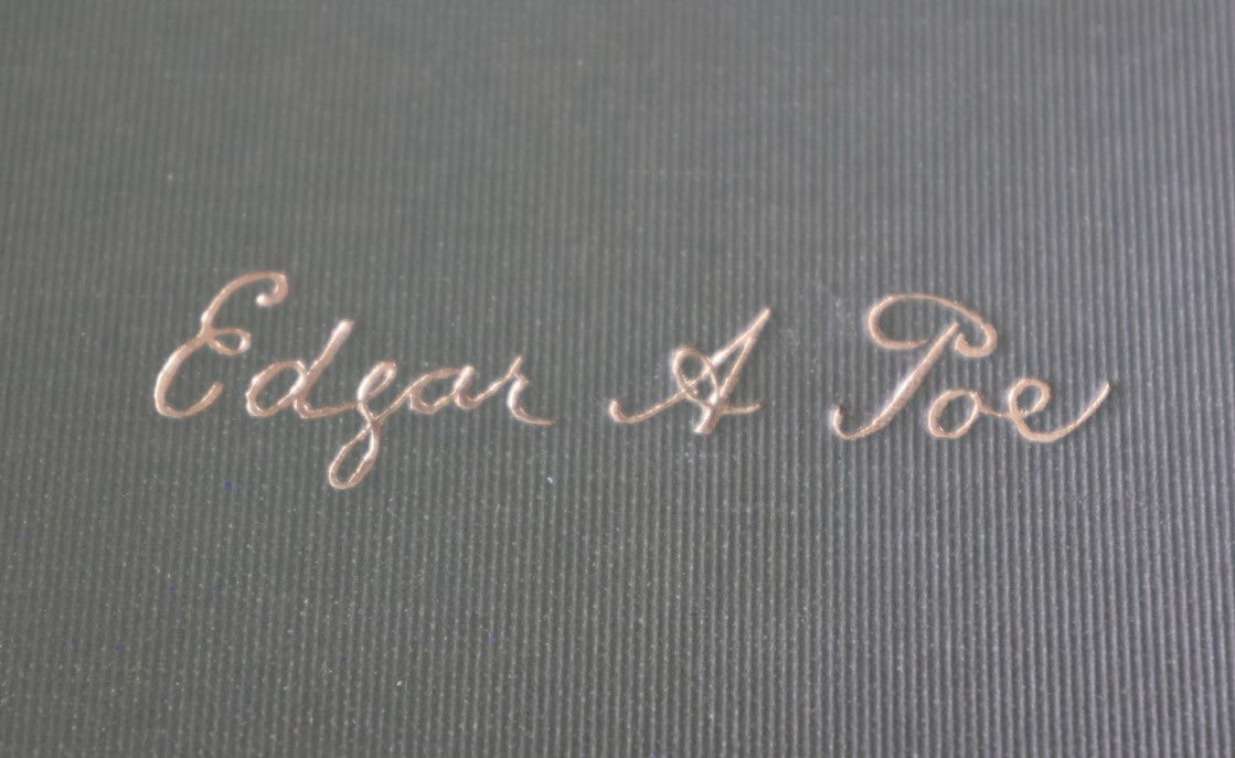 Lot 126 - Antique Edgar Allan Poe Poetry Book, Single Volume, Volume 3 Of 10, Copyright 1902 By Frank F. Lovell Book Co.