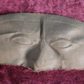 Lot 137 - Antique Cloth Mask, Fraternal, Masonic, With Straps, New Old Stock