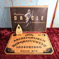 Lot 001 - William Fuld "Mystifying Oracle" Ouija Board With Box And Original Planchette, Patent No. 114,534, Circa 1939