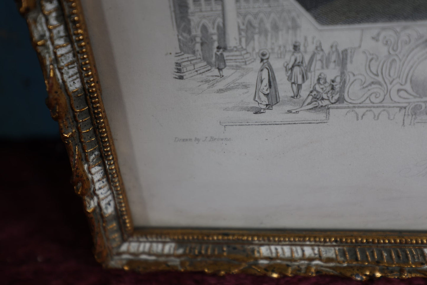 Lot 025 - Antique Print " The Escape" From William Finden'S Tableaux Of The Affections, Drawn By J. Brown, Engraving