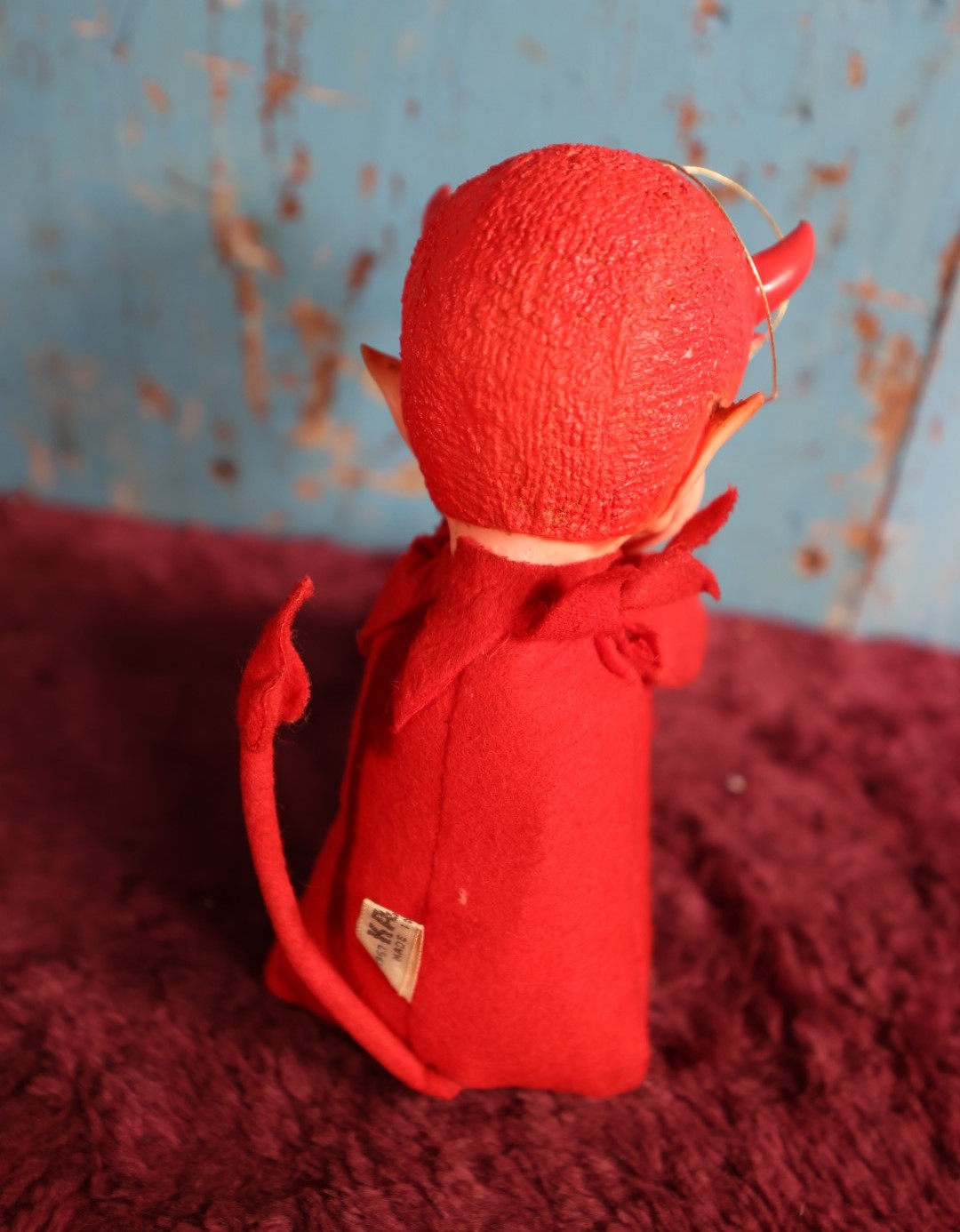 Lot 051 - Vintage 1967 Kamar Devil Knee Hugger Bad Elf Doll, Made In Japan