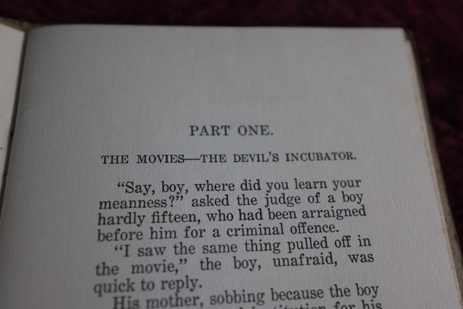 Lot 065 - Antique 1923 Flirting With The Devil Religious Propaganda Pamphlet Against Movies, Dancing, Cards, By C.H. Jack Linn, Evangelist