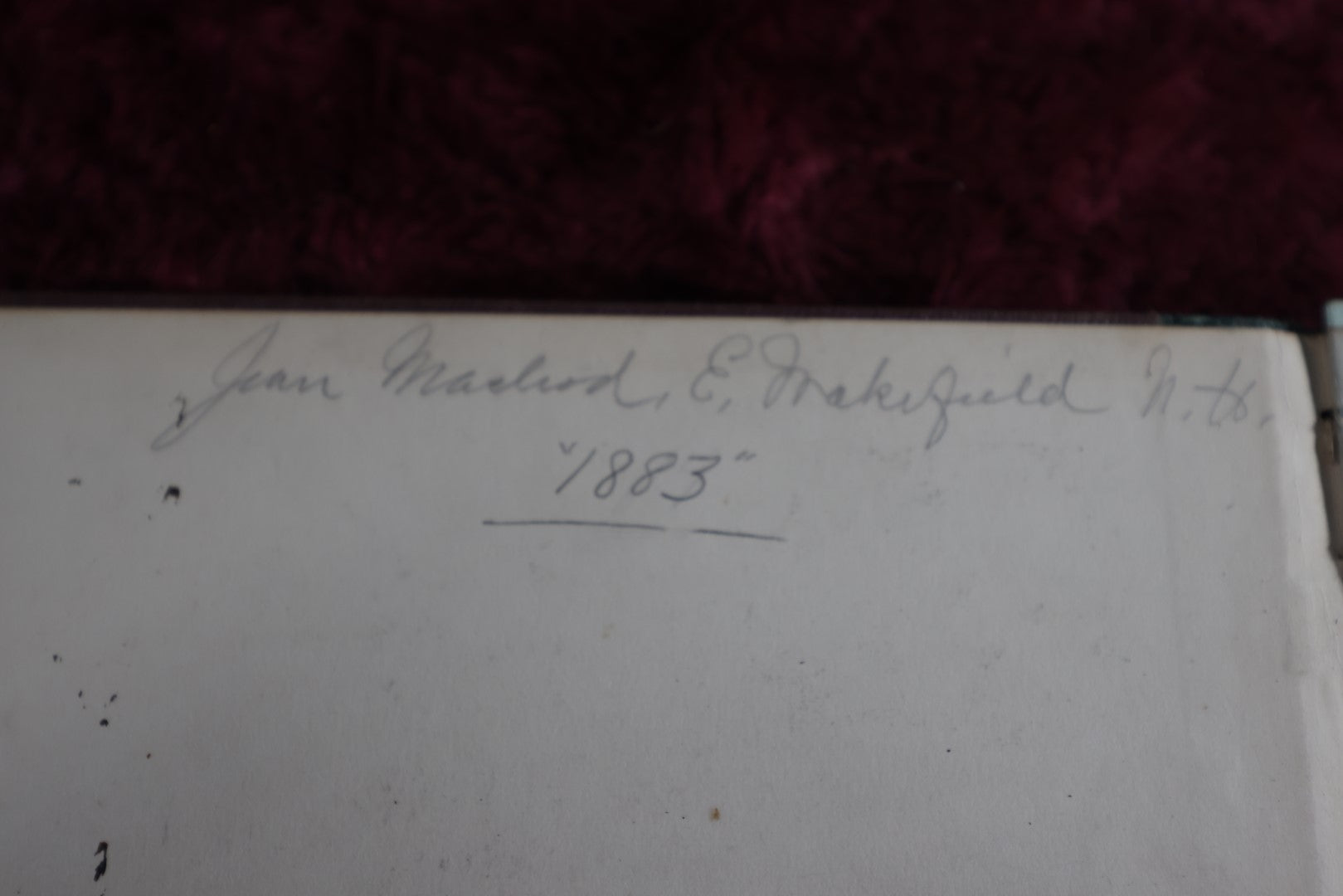 Lot 076 - Antique Sketchbook Of Jean Madrod, East Wakefield, New Hampshire, 1883, Full Of Incredible Original Pencil Sketches And Drawings