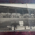 Lot 077 - Antique Cabinet Card Photo Of Train Car With Passengers, Mount Washington Boston Train, Note Severe Damage, Losses, By Peter Eddy Photographer, Fabyan House, New Hampshire
