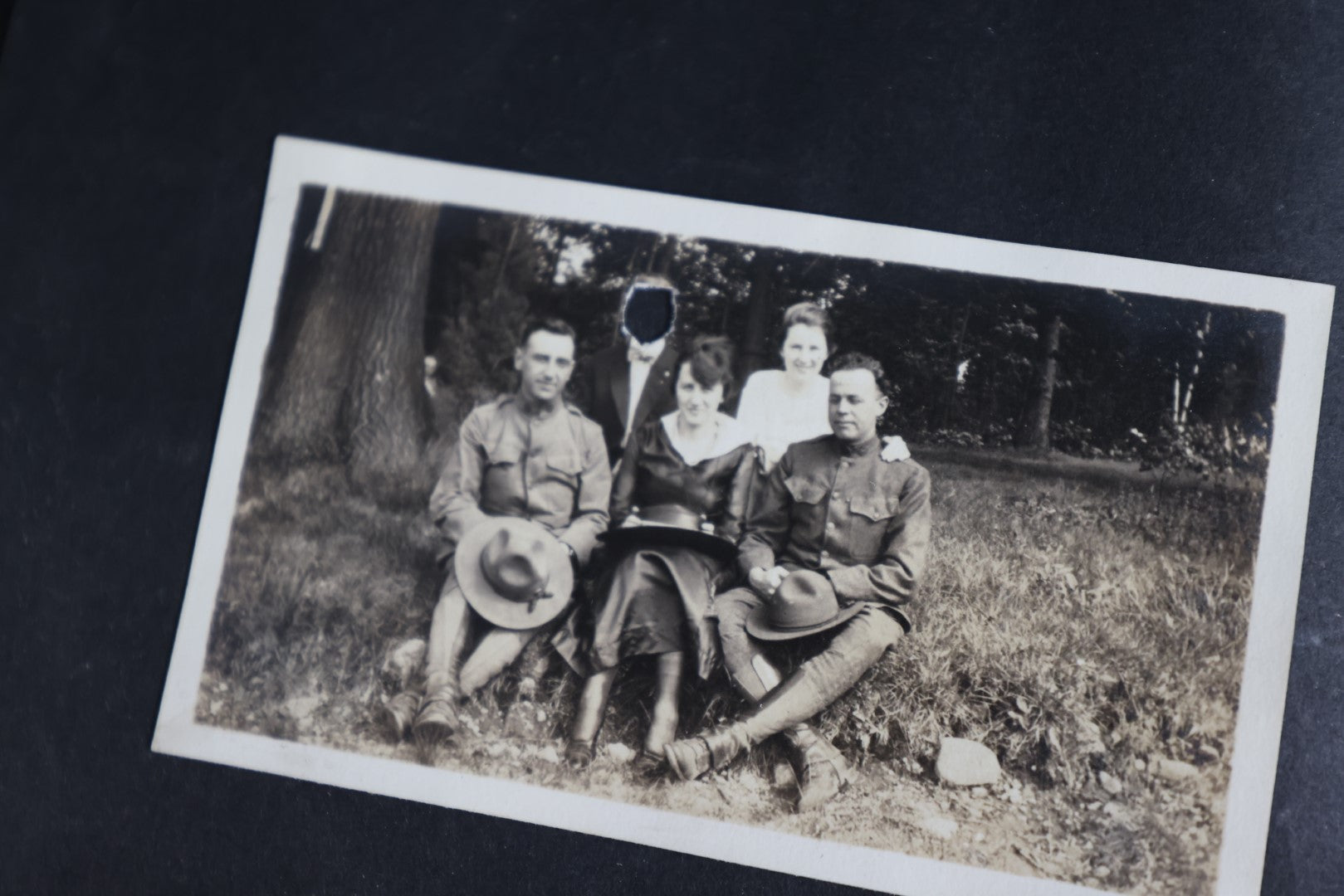 Lot 078 - Antique Early 20Th Century Snapshot Photo Album With Approximately 150 Photos Of Young Women, Children, Etc