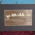 Lot 083 - Antique Boarded Photo Of Group Of Young Girls On See-Saw, Hulmville Park Sunday Class Picture, Helen