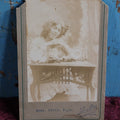 Lot 089 - Antique Cabinet Card Photograph Of Miss Hattie Fagan, Actress, Singer, Dancer, Photographed By Kern Brothers, New York, Note Losses To Corners