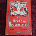 Lot 117 - Antique C.H. Coburn Druggist Advertising Pamphlet, Helps For Housekeepers, West Burke, Vermont