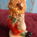 Lot 124 - Vintage Ganesh Hindu Good Luck Chalkware Figure, Various Chipping And Paint Loss