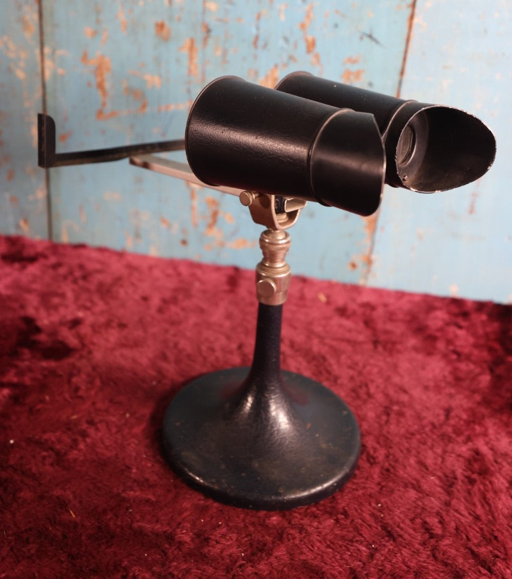 Lot 125 - Antique Keystone Stereo-Optic Viewer, Professional Grade On Stand, Works Perfect, Complete