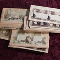 Lot 126 - Grouping Of 23 Antique Stereo Optic Stereo Cards, Comic Scenes, Photos And More, 19th And Early 20th Century