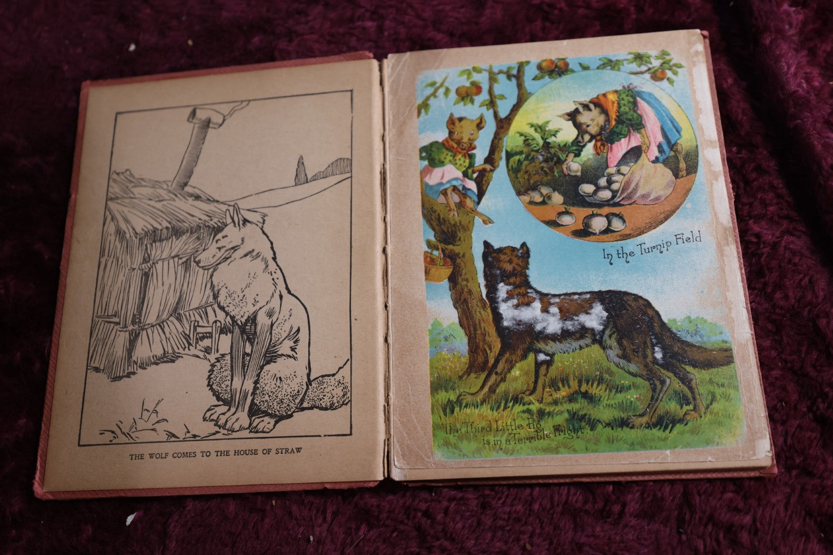 Lot 136 - Antique Illustrated Children'S Book "The Three Little Pigs And Other Stories," Charles E. Graham Co., New York