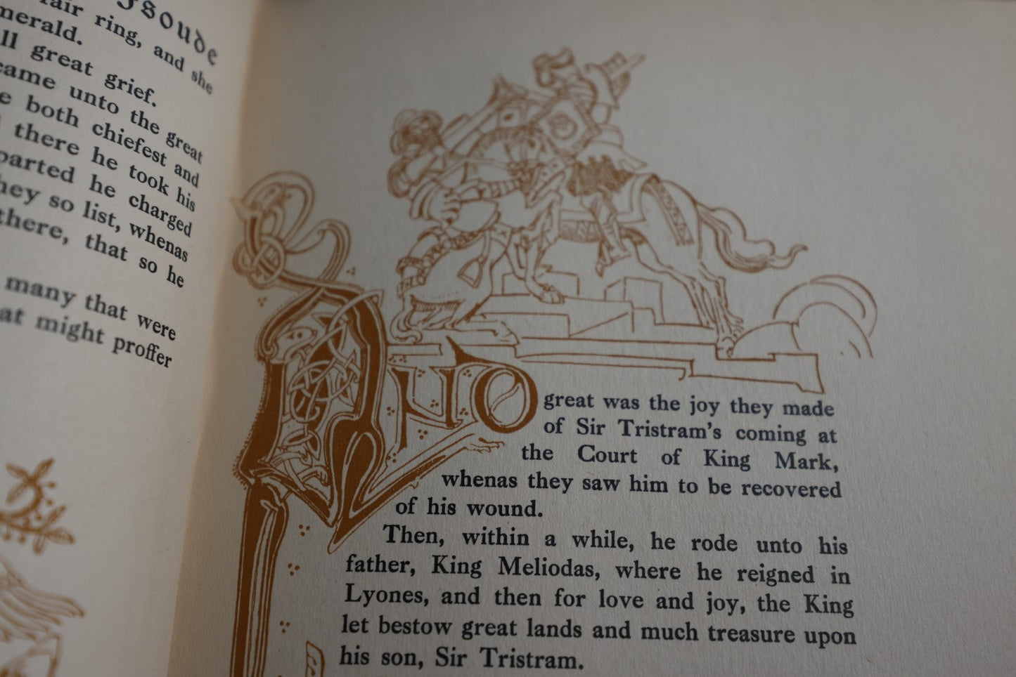 Lot 139 - Anitique Heavily Illustrated Edition Of Tristan And Isolde, 1920S, Drawn Out Of The Celtic French And Illuminated By Evelyn Paul And Published By Brantanos, New York