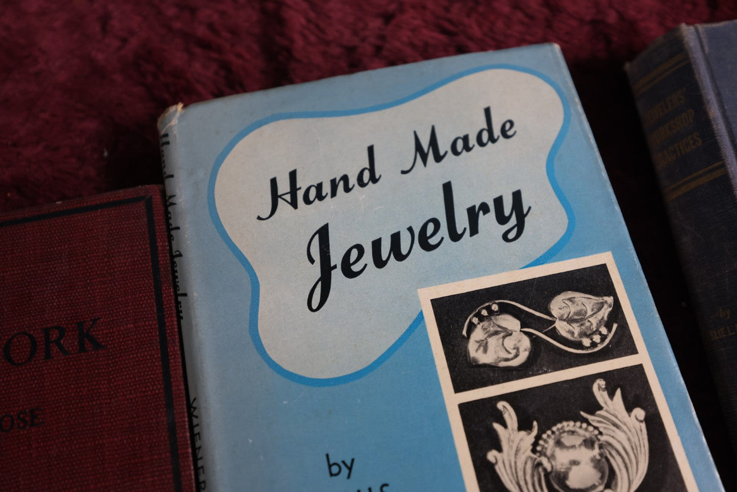 Lot 140 - Grouping Of Five Vintage And Antique Jewelry Making And Craft Books