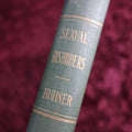 Lot 149 - Sexual Disorders Vintage Medical Book, By Max Huhner, M.D., 1943, Sterility, Impotence, Necrophilia And More, Not Illustrated
