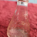 Lot 153 - Antique Scuffy Clear Glass Embossed Bottle