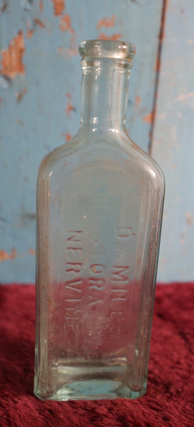 Lot 154 - Antique Dr. Milles Restorative Nervine Apothecary Medicine Bottle