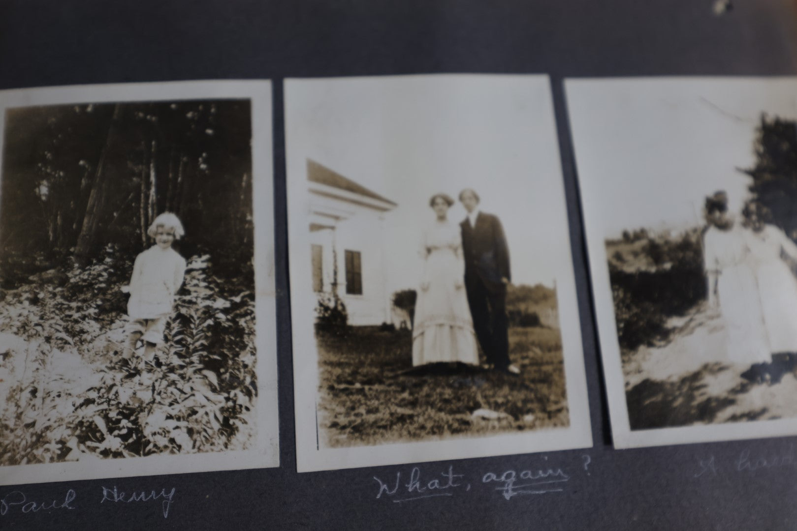 Lot 159 - Antique 1911 Snapshot Photo Album With Photos Of Camp Acadia, The Weirs, New Hampshire, Weirs Beach, Boating, Summer Activities, And More