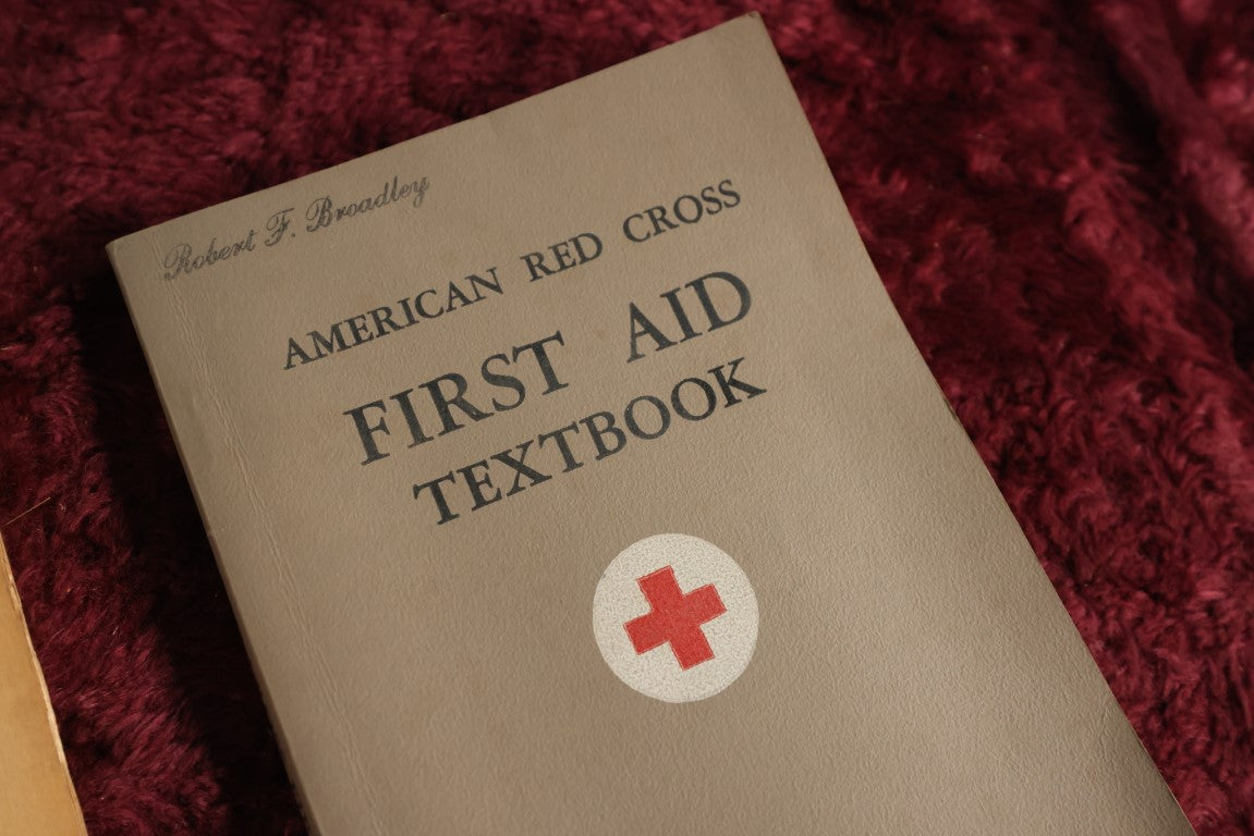 Lot 144 - Three Piece Medical Ephemera Grouping - Principles Of Radiographic Exposure, X-Ray Film Processing, And The American Red Cross First Aid Text Book