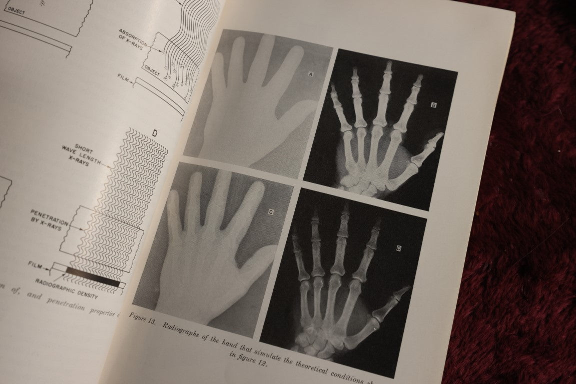 Lot 144 - Three Piece Medical Ephemera Grouping - Principles Of Radiographic Exposure, X-Ray Film Processing, And The American Red Cross First Aid Text Book