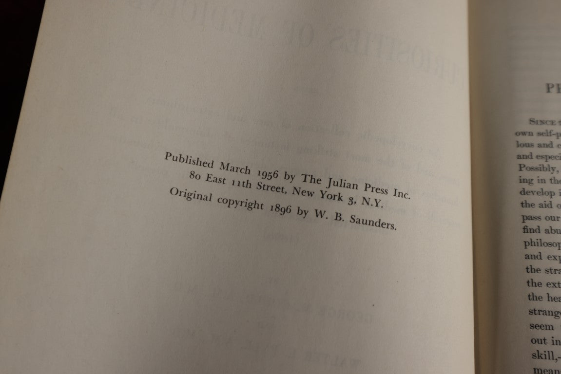 Lot 145 - Anomalies And Curiosities Of Medicine, Vintage Reprint Of Original 19th Century Book On Medical Oddities, 1956, Many Photos And Illustrations, Conjoined Twins, Bearded Ladies, Etc