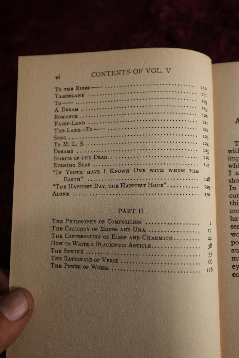 Lot 019 - The Works Of Edgar Allan Poe, Complete Eight Volume Set, Arcadia House, 1950, New York