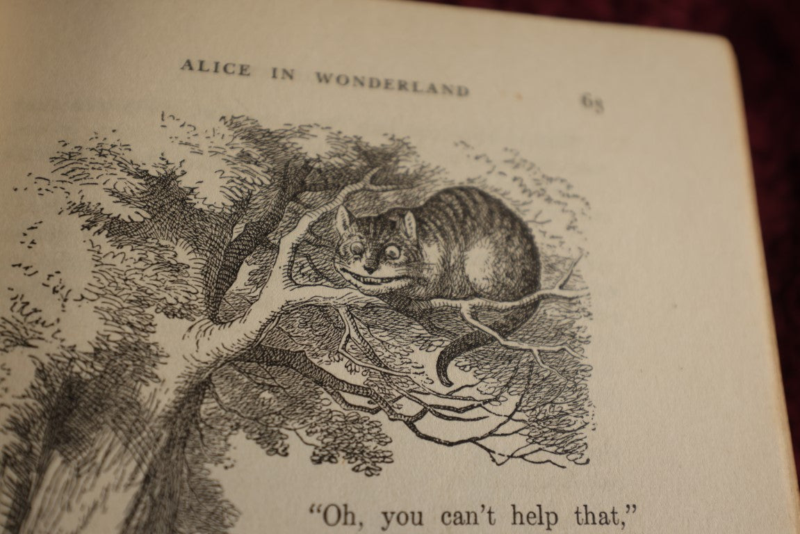 Lot 027 - Alice In Wonderland By Lewis Carroll With Illustrations By John Tenniel, Books, Inc. Antique Edition, Boston / New York