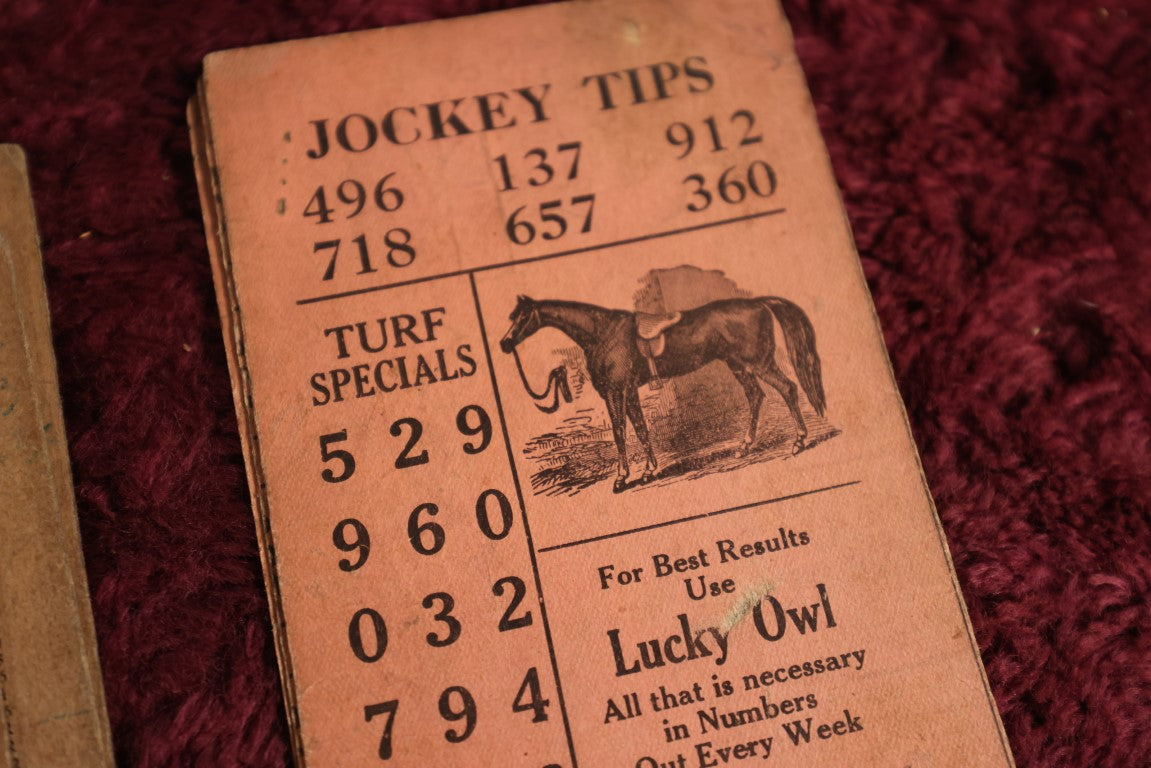 Lot 028 - The Hub Numbers Monthly, 1930s Numbers Guides, Horoscopes, Gambling, And More, Published By The Grove Publishing Company, Dorchester, Massachusetts