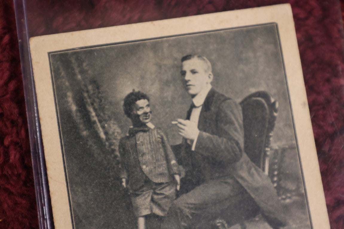 Lot 029 - Antique Ventriloquist Postcard Of Performer With "Albert" The Dummy, Reviews From Ireland, Circa 1906, "Blowhard Ken" Written On Verso