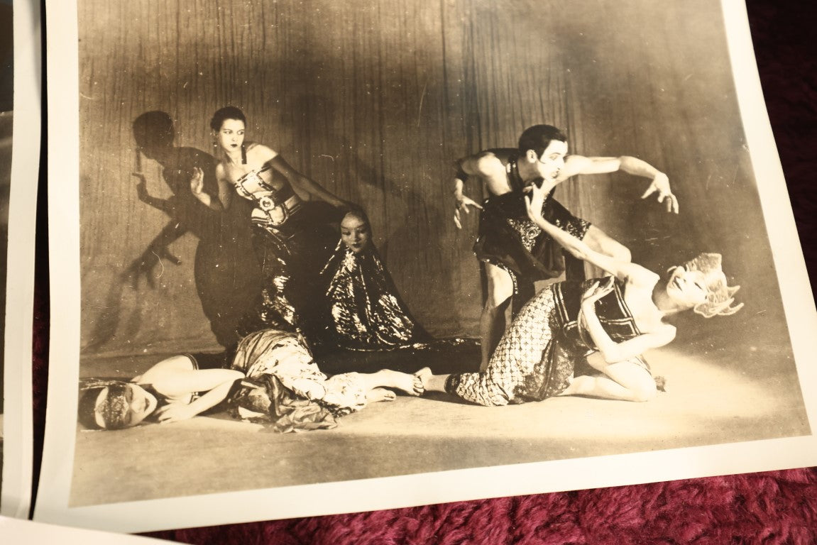 Lot 033 - Important Collection Of Early 8 X 10 Promotional Photos Of The Pioneers Of Modern Dance And Performance Art, Featuring Ted Shawn, Ruth St. Denis, And More, 18 Pieces, New York City 