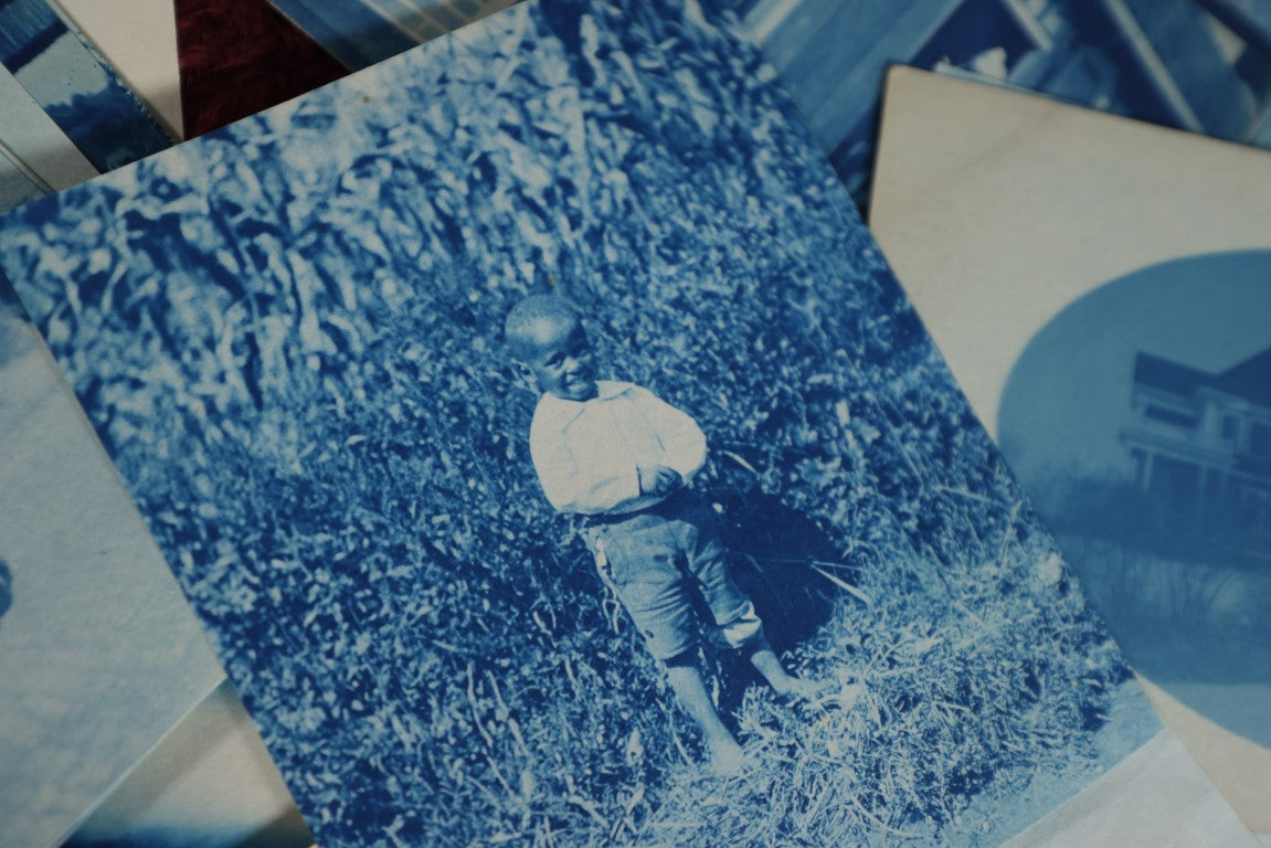 Lot 047 - Massive Grouping Of Antique Cyanotype Photographs, Circa 1895 - 1905, Many Of Washington D.C., Landmarks, Interiors, Portraits, Architecture - Over 125 Pieces