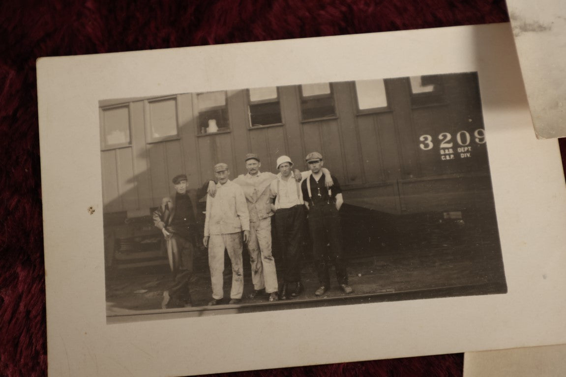 Lot 048 - Grouping Of Real Photo Postcards RPPC, Early 20th Century, Soldiers, And More