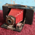 Lot 055 - Antique No. 2 Folding Pocket Brownie Automatic Camera, Kodak Co, Rochester, New York, 1909