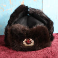Lot 063 - Vintage Soviet Era U.S.S.R. Fur Winter Hat