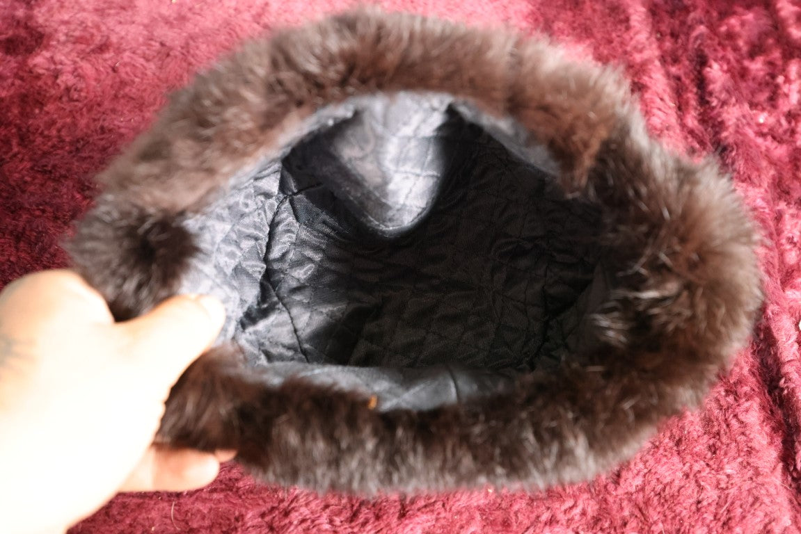 Lot 063 - Vintage Soviet Era U.S.S.R. Fur Winter Hat