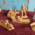 Lot 069 - Seven Piece Composition Soldier Grouping, 1940s, World War Ii, Made In Usa