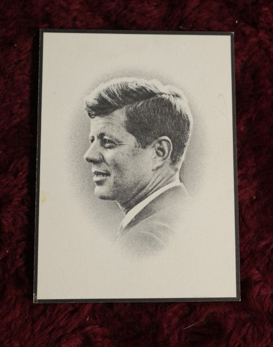 Lot 082 - Vintage John F. Kennedy Memorial Card, 1963