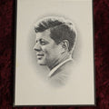 Lot 082 - Vintage John F. Kennedy Memorial Card, 1963