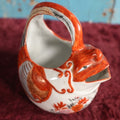Lot 101 - Funky Porcelain Chicken Figure, Maybe Chinese, I Dunno, I Liked It