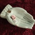 Lot 102 - Small Porcelain Hands Ashtray, Made In Japan