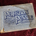 Lot 103 - Perfection Jigsaw Puzzle By Milton Bradley Co., Springfield, Massachusetts, Wood Cut Puzzle, Not Sure What Of, Not Sure If Complete, 1908