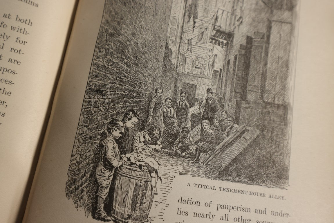 Lot 140 - Darkness And Daylight Or Lights And Shadows Of New York Life By Mrs. Helen Campbell - 1898 Book, Extremely Poor Condition, Many Interesting Illustrations