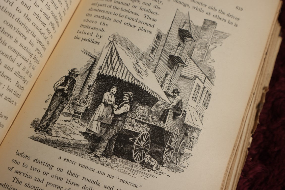 Lot 140 - Darkness And Daylight Or Lights And Shadows Of New York Life By Mrs. Helen Campbell - 1898 Book, Extremely Poor Condition, Many Interesting Illustrations