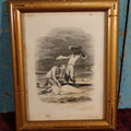 Lot 021 - Antique Framed Engraving, "The Body Of Virginia Found In The Sand" From The Novel Paul Et Virginie By Jacques-Henri Bernardin De Saint-Pierre
