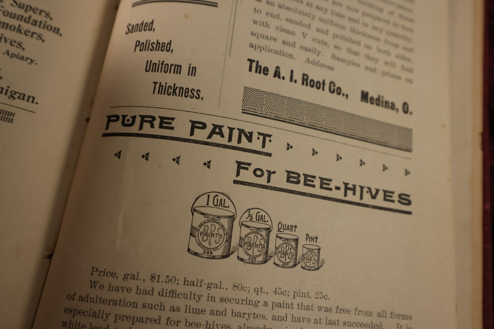 Lot 025 - A B C And X Y Z Of Bee Culture, Antique Book, 1877, By A.I. Root, All About The Care Of Honey Bees, Profusely Illustrated