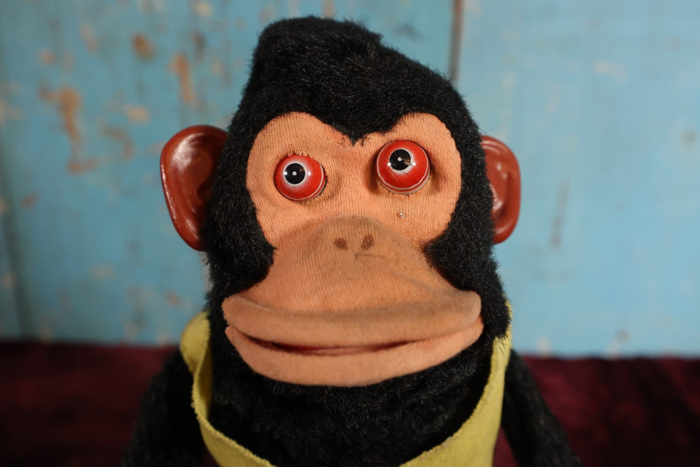 Lot 028 - Vintage Jolly Chimp Clapping Monkey Toy, Tested And Non-Working, Good Cosmetic Condition