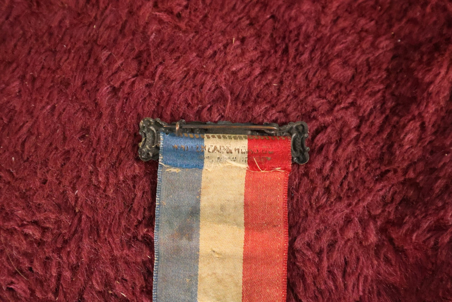 Lot 030 - Antique 1912 G.A.R. Grand Army Of The Republic, Union Veteran Fraternal Order Ribbon And Medal, Concord