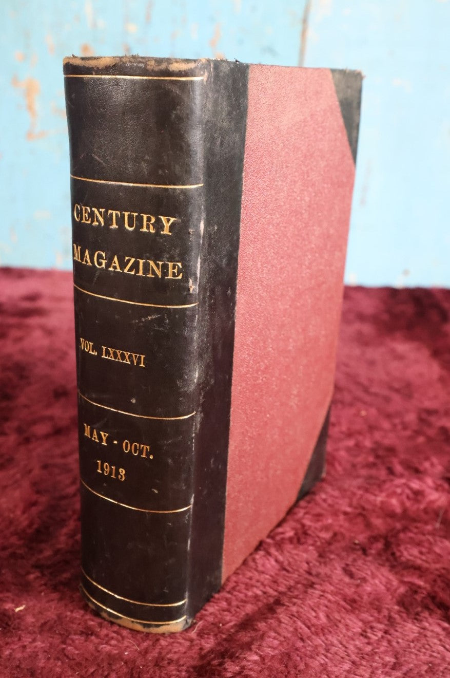 Lot 049 - The Century Magazine May - October 1913, Volume L X X X V I, Compendium, Illustrated