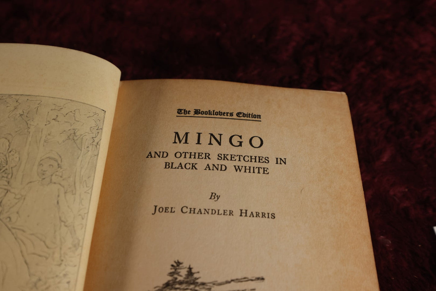 Lot 054 - Mingo And Other Sketches In Black And White, Novel By Joel Chandler Harris, Author Of Brer Rabbit; 